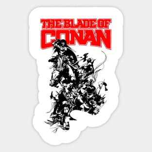 The Blade of Conan Sticker